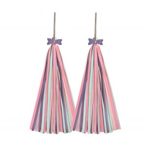 PINK, MINT AND PURPLE STREAMERS